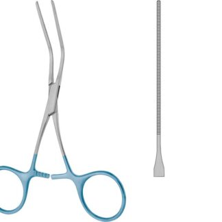 24-460-01-09  ~ TI-NEONATALKLEMME, GER., 13 CM ~