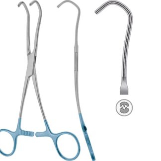 24-462-40-09  ~ TI-KLEMME, DEBAKEY-DERRA, 16,5 CM ~