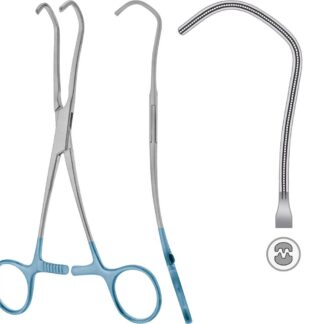 24-462-42-09  ~ TI-KLEMME, DEBAKEY-DERRA, 16,5 CM ~