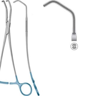 24-462-44-09  ~ TI-KLEMME, DEBAKEY-SATINSKY, 24 CM ~