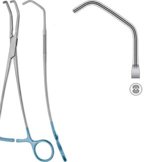 24-462-45-09  ~ TI-KLEMME, DEBAKEY-SATINSKY, 24,5 CM ~