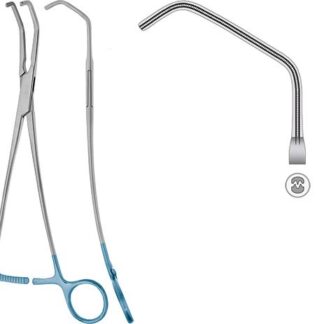 24-462-46-09  ~ TI-KLEMME, DEBAKEY-SATINSKY, 25 CM ~