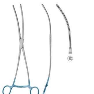 24-462-60-09  ~ TI-AORTAKLEMME, DEBAKEY, 26 CM ~