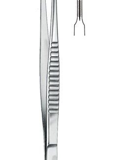 24-464-16-07  ~ ATR.-PINZETTE, COOLEY, 2,0 MM, 16 CM ~