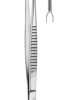 24-464-20-07  ~ ATR.-PINZETTE, COOLEY, 2,0 MM, 20 CM ~