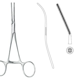 24-466-02-07  ~ ATR.-KLEMME, COOLEY, GEWINK., 14,5 CM ~