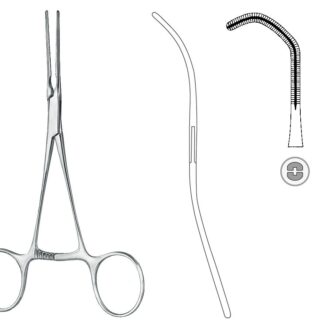 24-466-04-07  ~ ATR.-KLEMME, COOLEY, DOPP. GEB., 14 CM ~