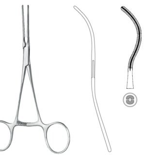 24-466-05-07  ~ ATR.-KLEMME, COOLEY, LÖFFELF., 14,5 CM ~