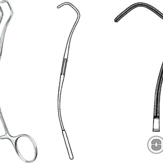 24-478-21-07  ~ Anastomosenklemme, Cooley-Derra, 21 cm ~