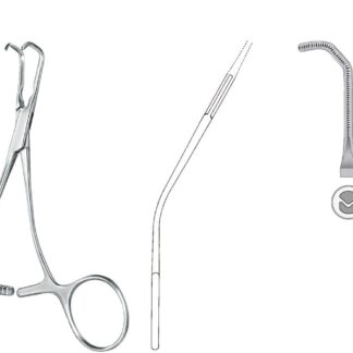 24-573-12-07  ~ Atr.-Klemme f. Kinder, dopp. gew., 14 cm ~