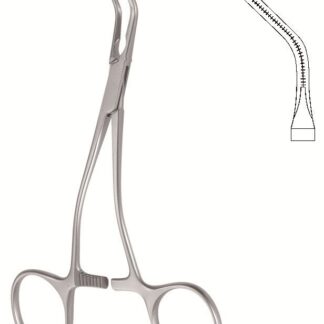 24-573-13-07  ~ Atr.-Klemme f. Kinder, dopp. gew., 14 cm ~