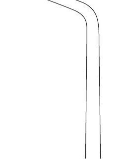 24-852-02-07  ~ Fasspinz., Samii, baj.li.geb., 3mm, 23cm ~