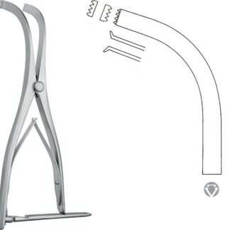 24-977-27-07  ~ WIRBELKÖRPERSPREIZER, INGE, 25,5 CM ~