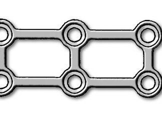 25-011-06-09  ~ MIKROPL., 1,0, 6-LOCH, 0,6MM, RECHTECKIG ~