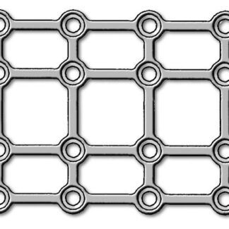 25-011-16-09  ~ MIKROPL., 1,0,16-LOCH, 0,6MM, RECHTECKIG ~