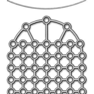 25-042-15-09  ~ ORBITA MESH-SCHALEN, 0,3MM, KLEIN ~