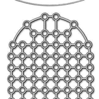 25-042-16-09  ~ ORBITA MESH-SCHALEN, 0,3MM, GROSS ~