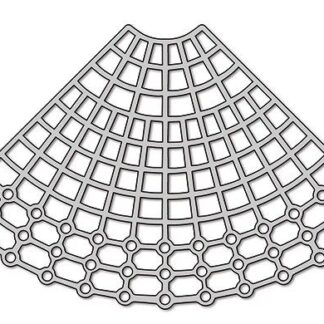 25-043-07-09  ~ ORBITAMESH 1,0 MM, 0,3 MM, FÄCHER-FORM ~