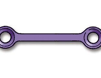 25-302-13-09  ~ MIKRO PL LP, 1,5, 2-LOCH, GERADE, LANG ~