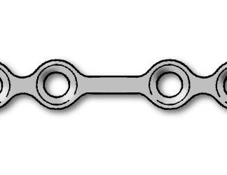 25-304-70-71  ~ MIKROPL.1,5, 4-LOCH,GERADE,MITTEL,STERIL ~