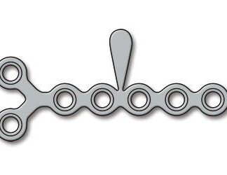 25-306-17-71  ~ Mikropl.1,5 7-Loch Y-Form T=0,6 mm ster ~