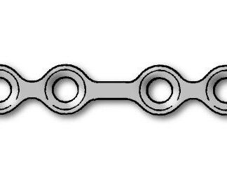 25-306-55-91  ~ MIKROPL., 1,5, 6-LOCH, GERADE, KURZ ~