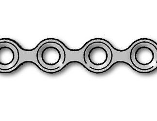 25-316-00-09  ~ MIKROPL., 1,5, 16-LOCH, GERADE ~