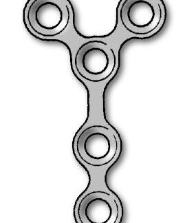 25-320-55-09  ~ MIKROPL., 1,5, 5-LOCH, Y-FORM, KURZ ~