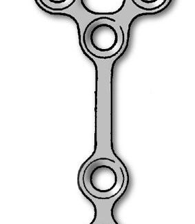 25-320-85-09  ~ MIKROPL., 1,5, 5-LOCH, Y-FORM, LANG ~