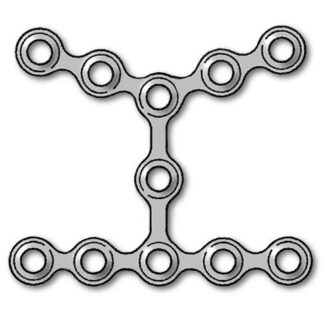 25-329-01-09  ~ MIKROPL., 1,5, 11-LOCH, H-FORM ~