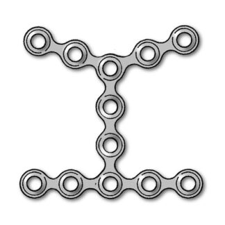 25-329-02-09  ~ MIKROPL., 1,5, 12-LOCH, H-FORM ~