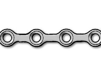 25-330-16-09  ~ MIKROPL., 1,0, 16-LOCH, GERADE ~