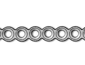 25-331-24-09  ~ MIKROPL., 1,0, 24-LOCH, GERADE ~