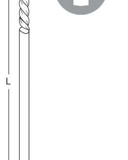 25-462-19-71  ~ VORBOHRER 1,9 X 105 MM, JKUPPLUNG ~
