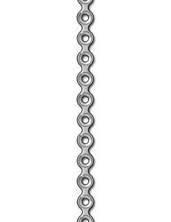 25-550-16-09  ~ MINIPL., 2,0,16-LOCH, GERADE ~