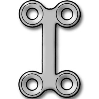 25-568-04-91  ~ MINIPL., 2,0, 4-LOCH, H-FORM ~