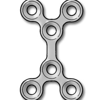 25-573-06-91  ~ MINIPL., 2,0, 6-LOCH, DOP.Y-FORM, KURZ ~