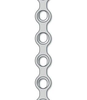 26-110-20-09  ~ MOH 1,0 T-PLATTE FLACH, 2 7-LO, L 49 TI ~