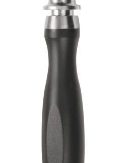 26-950-11-07  ~ AO-HANDGRIFF MIT SILIKONEINSATZ, SCHWARZ ~