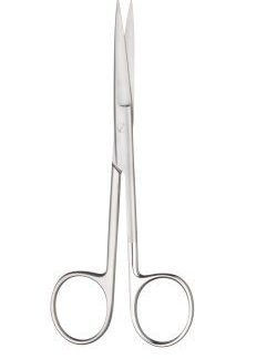 28-401-13-07  ~ ST-Schere, Jabaley, fein, geb., 13 cm ~