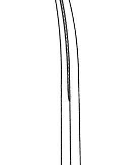 28-405-11-07  ~ ST-Schere, Präp., Iris, geb., 11,5 cm ~