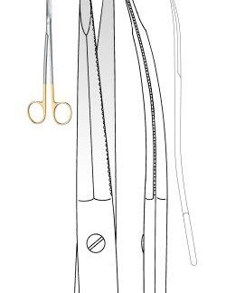 28-505-18-07  ~ TC-SCHERE, STELLA-S, GEB., GEZ., 18 CM ~