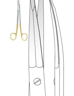 28-525-18-07  ~ TC-SCHERE, FREEMAN-K., GEB., GEZ., 18 CM ~