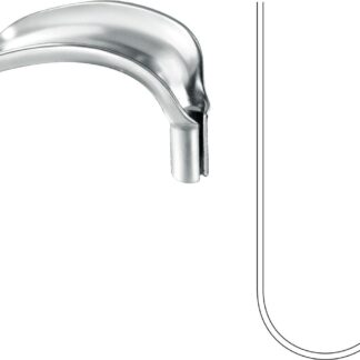 32-302-01-01  ~ SPEKULUM-BLATT, SCHERBAK, 80X30 MM ~