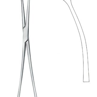 32-683-24-07  ~ HAKENZANGE, GEB., 2X2 Z., 25 CM ~