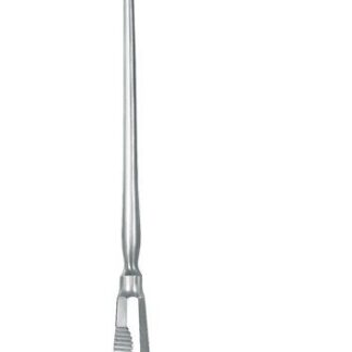 32-906-06-07  ~ UTERUSLÖFFEL, SCHRÖDER, FIG. 6, 30 CM ~