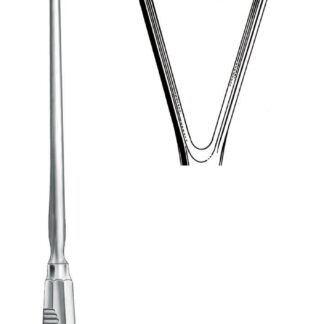 32-920-40-07  ~ UTERUSKÜRETTE, 40 MM, SCH., FEST, 35 CM ~