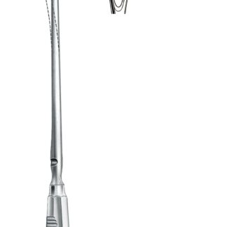 32-921-19-07  ~ UTERUSKÜRETTE, 19 MM, SCH., BIEG., 32 CM ~