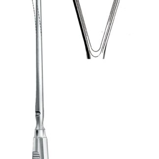 32-921-35-07  ~ UTERUSKÜRETTE, 35 MM, SCH., BIEG, 34,5CM ~