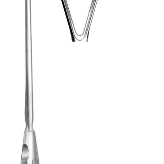 32-926-30-07  ~ UTERUSKÜRETTE, 30 MM, ST., FEST, 33,5 CM ~